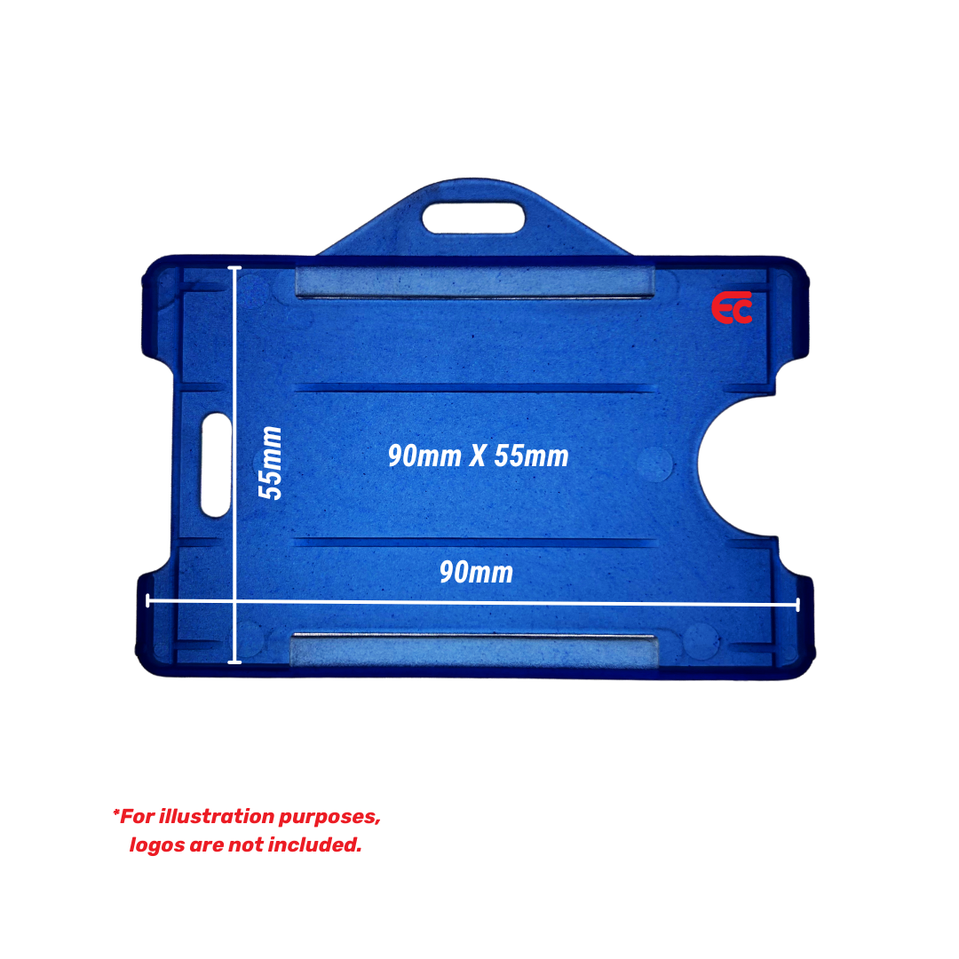 Blue name badge holder | ID cardholder suppliers South Africa