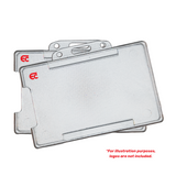 Ridged clear cardholders