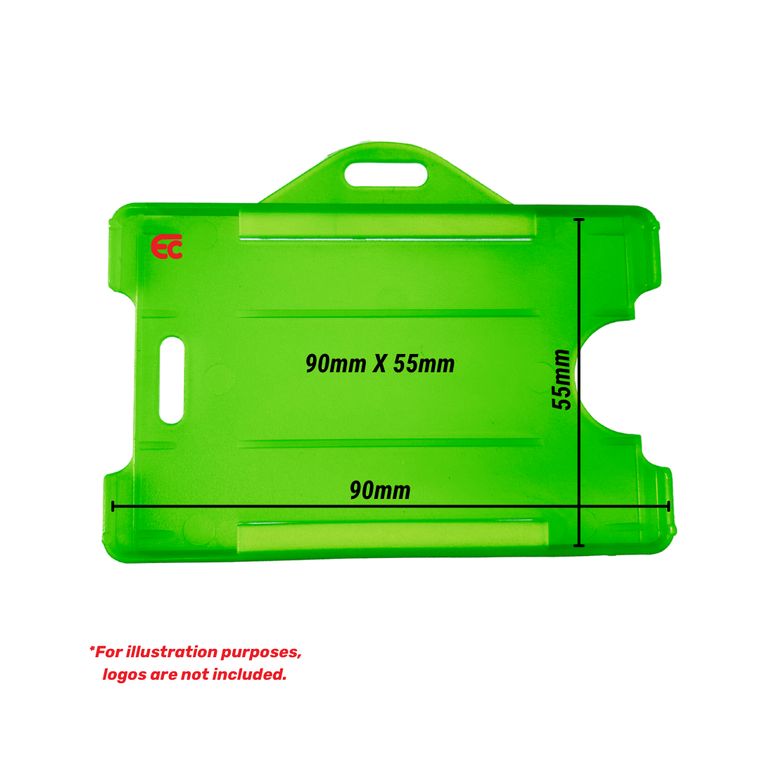 myhartt.id出品　カード Green name badge holder | ID cardholders locally manufactured