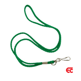 Green Cortd Lanyard with Swivel Clip