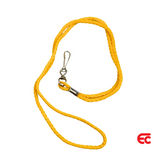 Cord lanyard with swivel clip