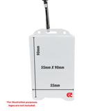 size of portrait cardholder