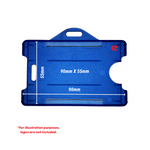 Size of blue ID cardholder