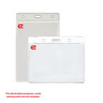 Sizing of 110mm X 150mm in comparison to small ID card pouch