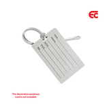 luggage loop with pvc card
