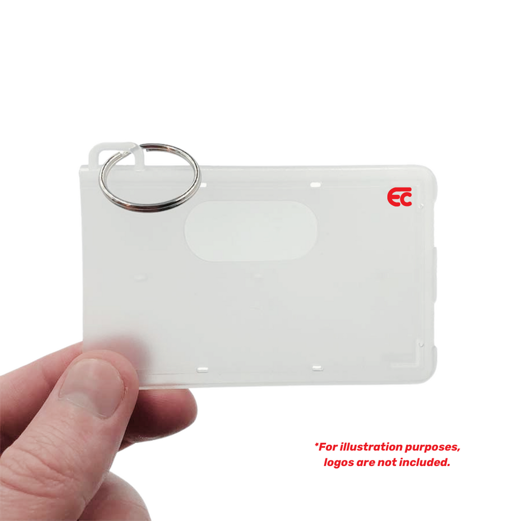 License card holder with keyring Drivers license medical aid petrol card Easi card