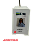 information portrait cardholder