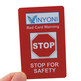 Plastic Rule cards