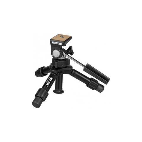 Slik Mini-Pro V Tripod with 2-Way Pan/Tilt Head Camera Easi-card