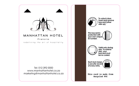 Hotel key card