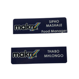 Makro name badge