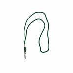 green cord lanyard with swivel clip