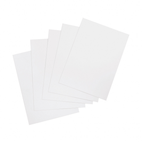 Gloss White 250gsm Front Cover